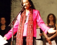 Anne Waldman at the Vienna Poetry Academy